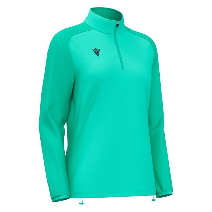Top Macron Lena 1/4 Zip - Barva: Červená, Velikost: S
