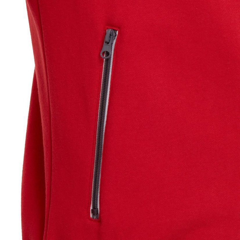 Sportovní mikina na zip Macron Anime Felpa - Barva: Bílá, Velikost: 3XL