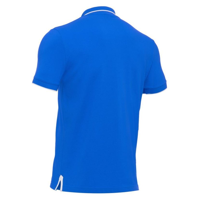 Tričko Macron Zouk Polo - Barva: Královská modrá, Velikost: 3XL