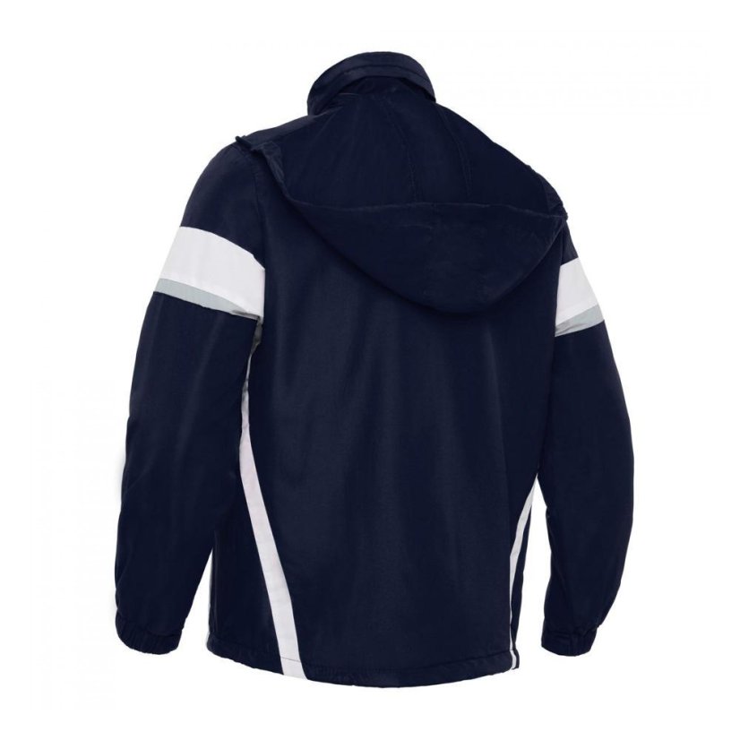 Sportovní bunda s celopropínacím zipem Macron Worth - Barva: Královská modrá/bílá, Velikost: 3XL