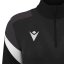 Sportovní top Macron Leona 1/4 Zip - Barva: Černá, Velikost: 3XL