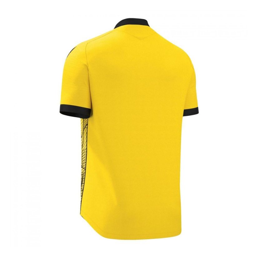 Dres Macron Wyvern Eco - Barva: Vínová/světle modrá, Velikost: M