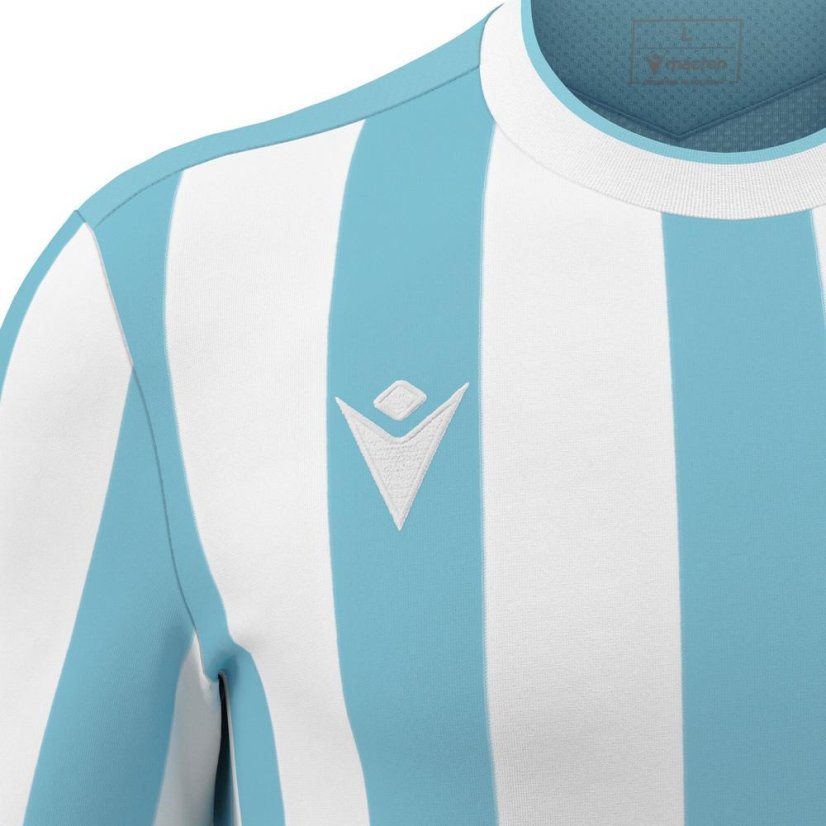 Dres Macron Legion - Barva: Světle modrá/bílá, Velikost: 3XL