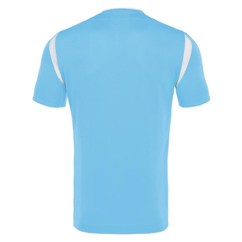 TOLIMAN SHIRT COL/WHT SS - Barva: Světle modrá/bílá, Velikost: 3XL