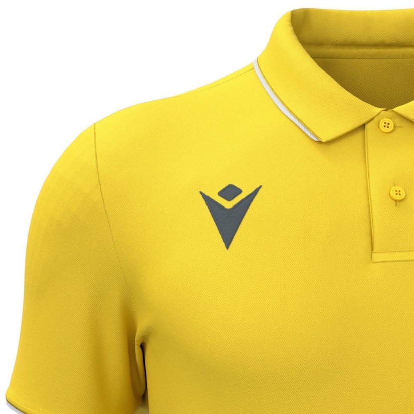 Polo tričko Macron Draco Hero - Farba: Sivá, Veľkosť: M