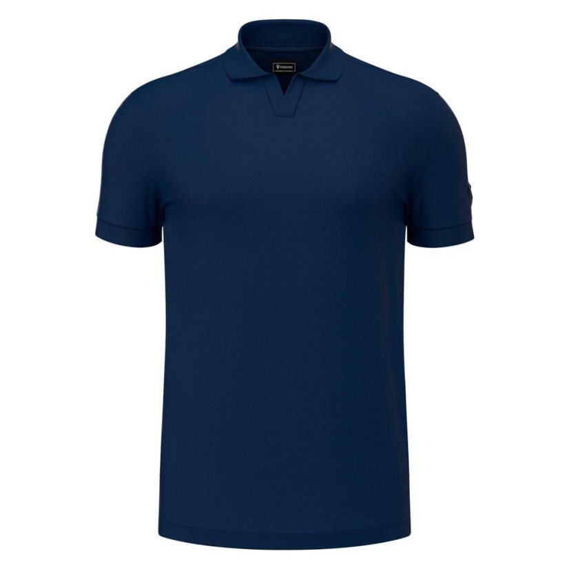 Sportovní polo tričko Macron Ath Icon Radiant - Barva: Bílá, Velikost: 3XL