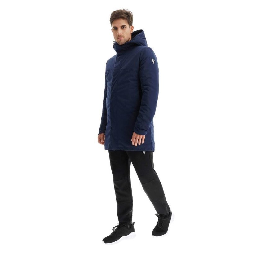 Parka Macron Athleisure Fcb Arviat - Barva: Modrá, Velikost: S