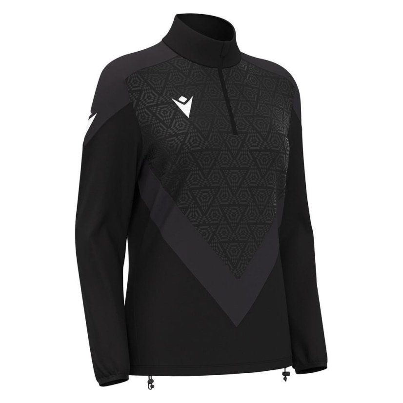 Triko Macron Anora 1/4 ZIP - Farba: Fialová, Veľkosť: S