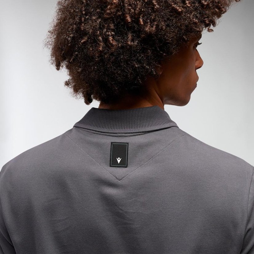 Sportovní polo tričko Macron Ath Icon Radiant - Barva: Bílá, Velikost: 3XL