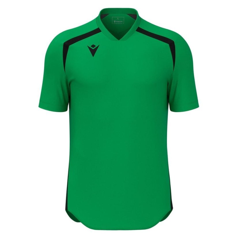 Dres Macron Wyrm - Farba: Čierna/červená, Veľkosť: L