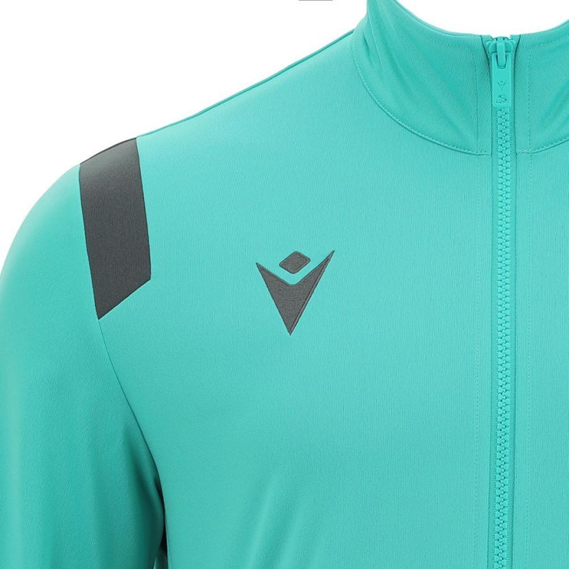 Sportovní mikina Macron Fujin - Barva: Tyrkysová, Velikost: M