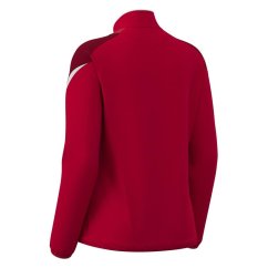 ATHENA WOMAN FULL ZIP TOP  RED/WHT | 800004510201 | XS