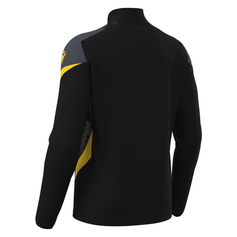 Sportovní top Macron Starfall 1/4 Zip - Farba: Čierna/biela, Veľkosť: 3XL