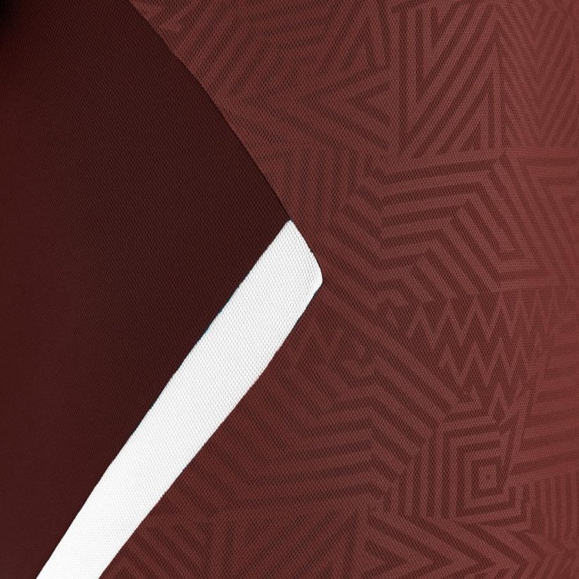 Polo triko Macron Rap - Barva: Červená/bílá, Velikost: M