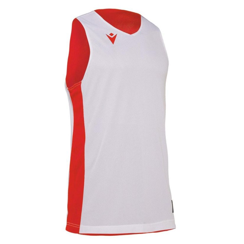 Sportovní dres bez rukávů Macron Propane Reversible - Barva: Černá/bílá, Velikost: 3XS