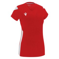 OXYGEN SHIRT WOMAN RED/WHT