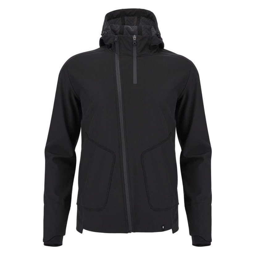 Bunda Macron Ath Icon Tomtor Softshell - Barva: Černá, Velikost: S