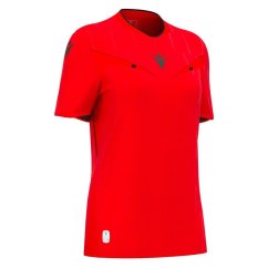 TESS ECO WMN REFEREE SHIRT S  BRED/BLK | 800004641809 | M