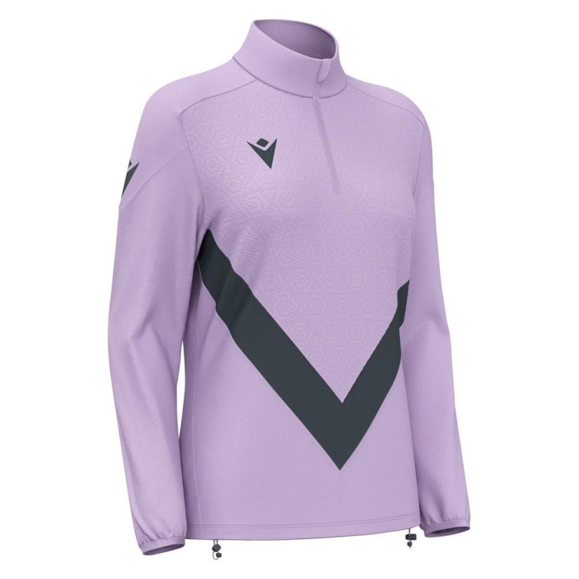 Triko Macron Anora 1/4 ZIP - Farba: Fialová, Veľkosť: S