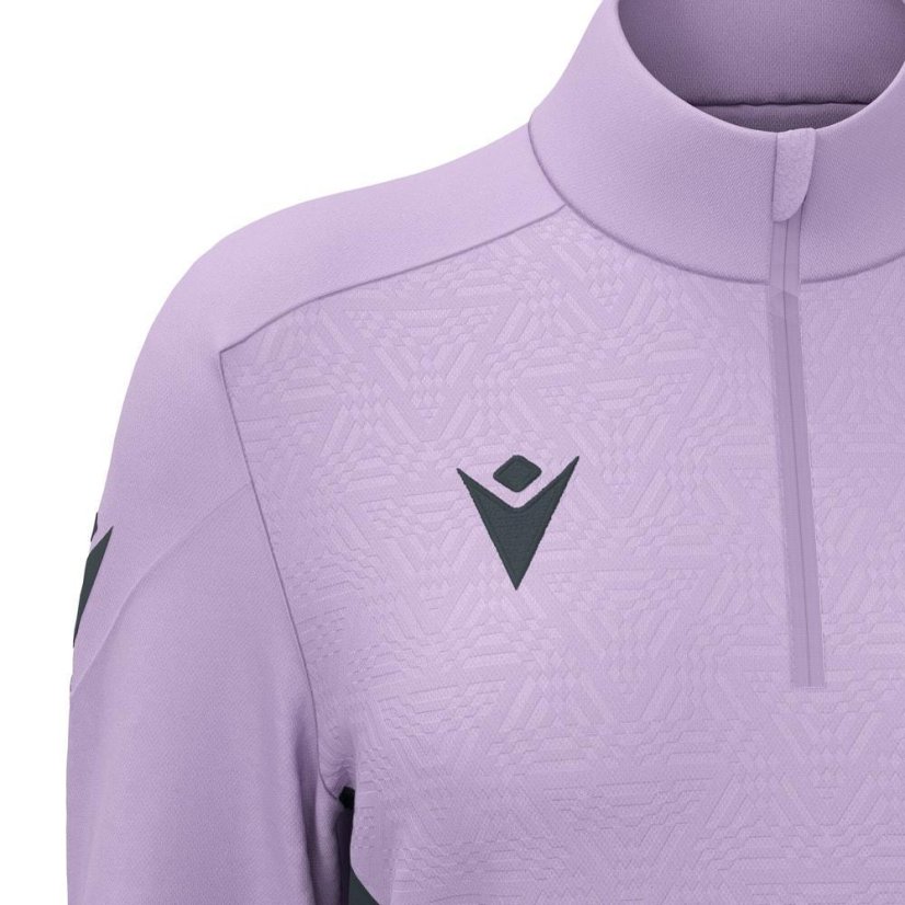 Triko Macron Anora 1/4 ZIP - Farba: Fialová, Veľkosť: S