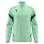 Sportovní top Macron Hollow 1/4 Zip - Barva: Černá/bílá, Velikost: L