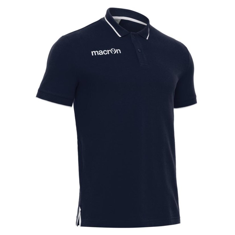 Tričko Macron Zouk Polo - Barva: Královská modrá, Velikost: 3XL