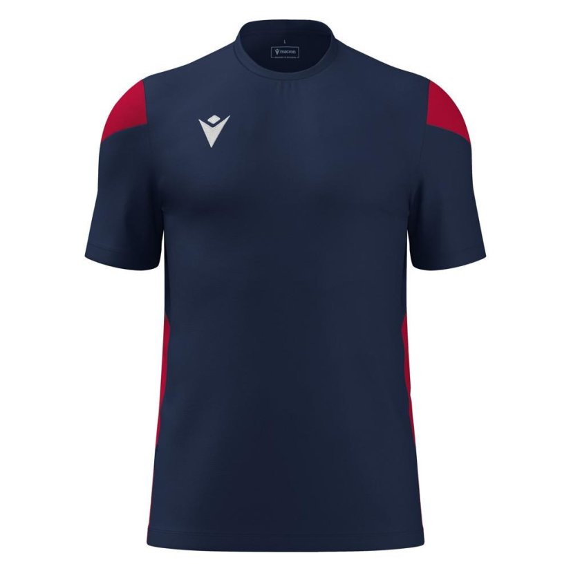 Dres Macron Polis - Barva: Černá/červená, Velikost: 3XL