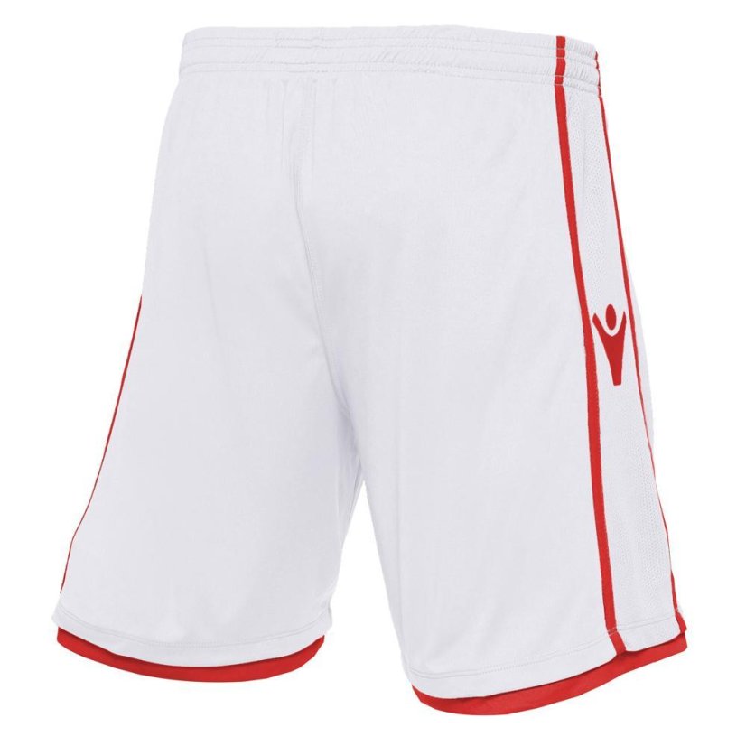 Fotbalové kraťasy Macron Algol - Barva: Černá/zelená, Velikost: 3XL