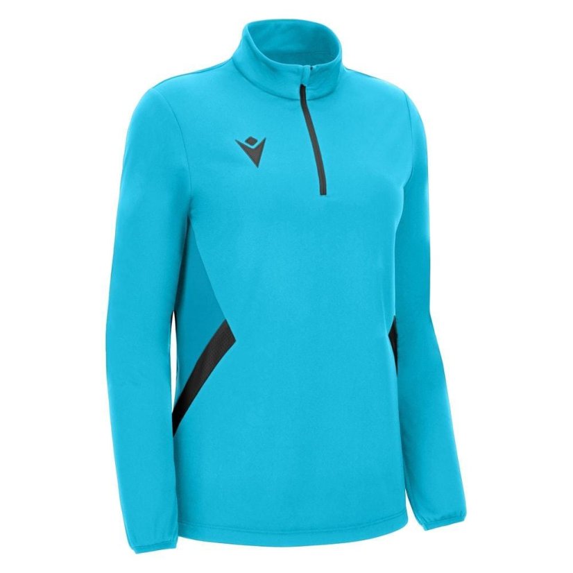 Top Macron Maira 1/4 Zip - Barva: Modrá, Velikost: M