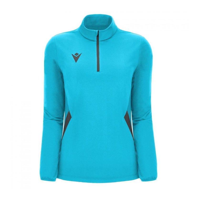 Top Macron Maira 1/4 Zip - Barva: Modrá, Velikost: M
