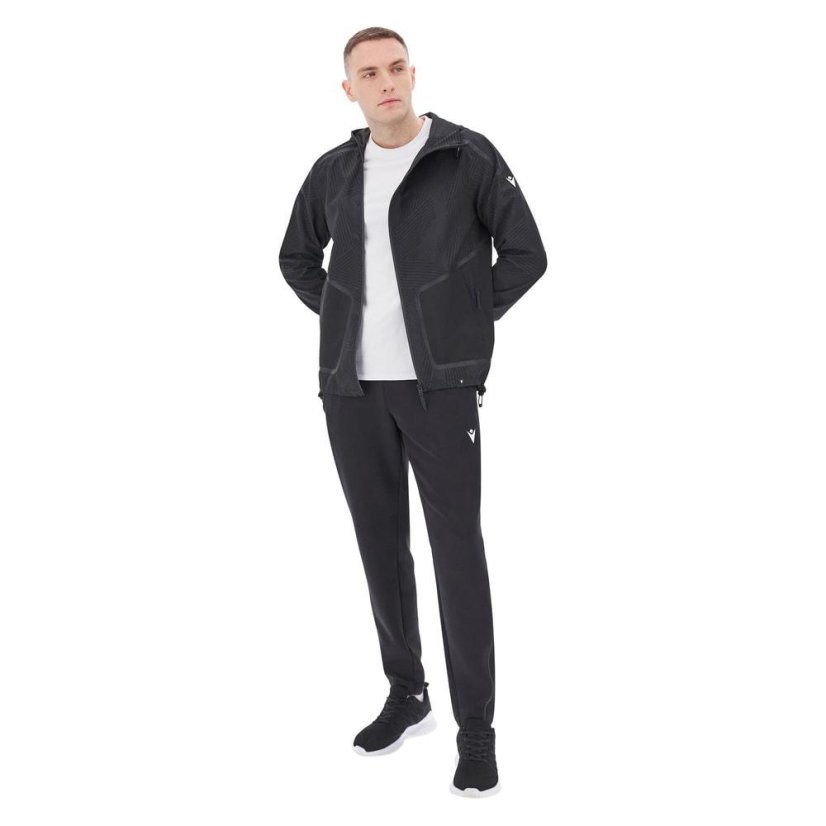 Bunda Macron Ath Icon Kea Tech Rainjacket - Barva: Černá, Velikost: S