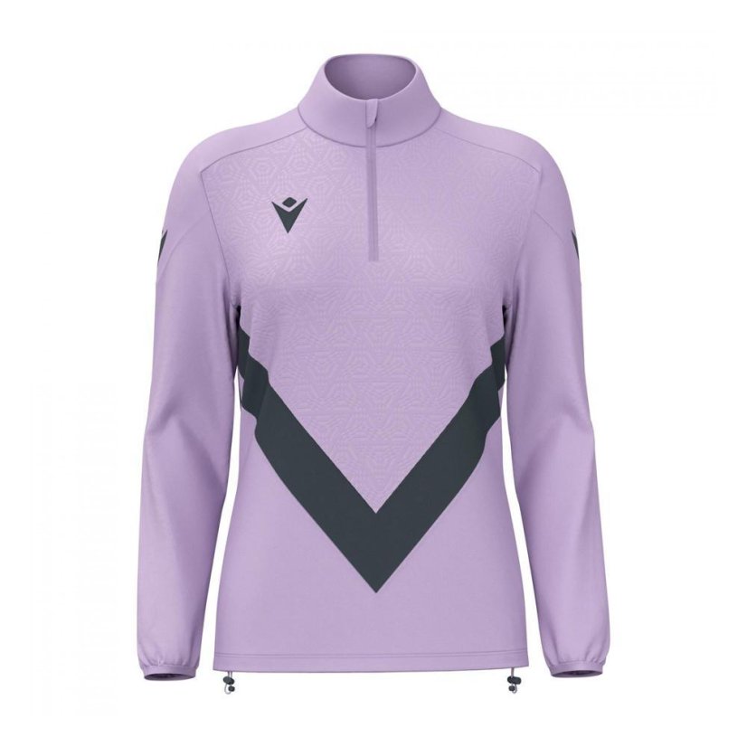 Triko Macron Anora 1/4 ZIP - Farba: Fialová, Veľkosť: S