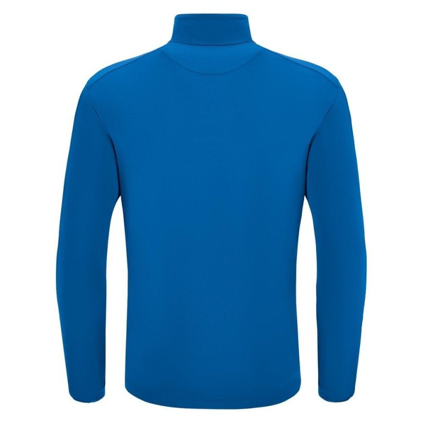 Mikina Macron Piave 1/4 ZIP - Barva: Světle modrá, Velikost: M
