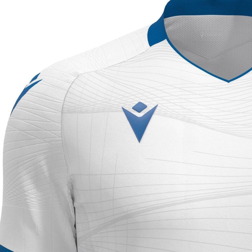 Dres Macron Wyvern Eco - Barva: Vínová/světle modrá, Velikost: M