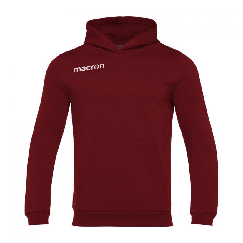 Mikina s kapucí Macron Banjo - Barva: Černá, Velikost: 3XS