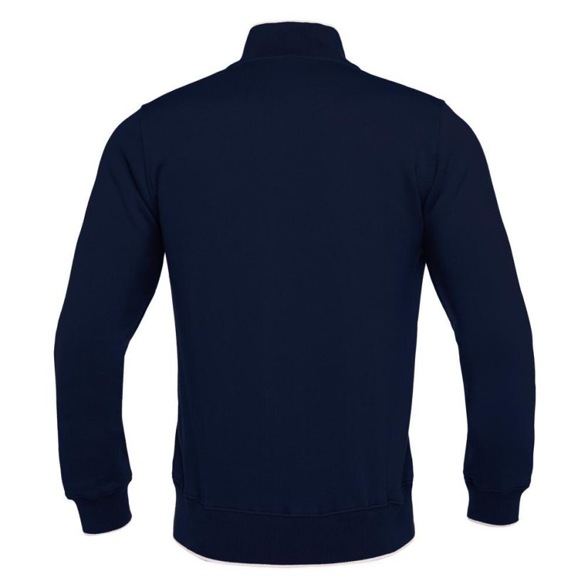 Sportovní mikina na zip Macron Anime Felpa - Barva: Bílá, Velikost: 3XL