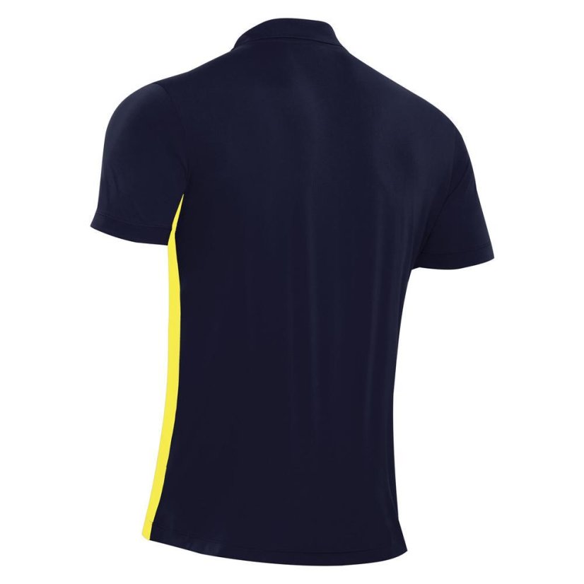 Polo tričko Macron Folk - Barva: Černá/červená, Velikost: 3XS