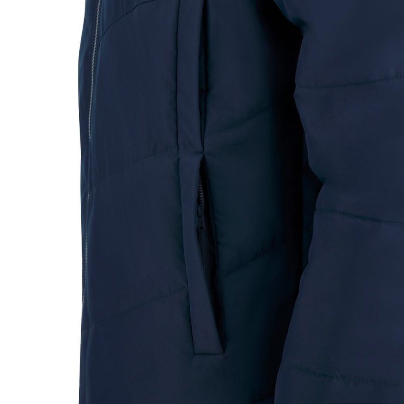 Bunda Macron Northland Long Bench - Barva: Modrá, Velikost: M