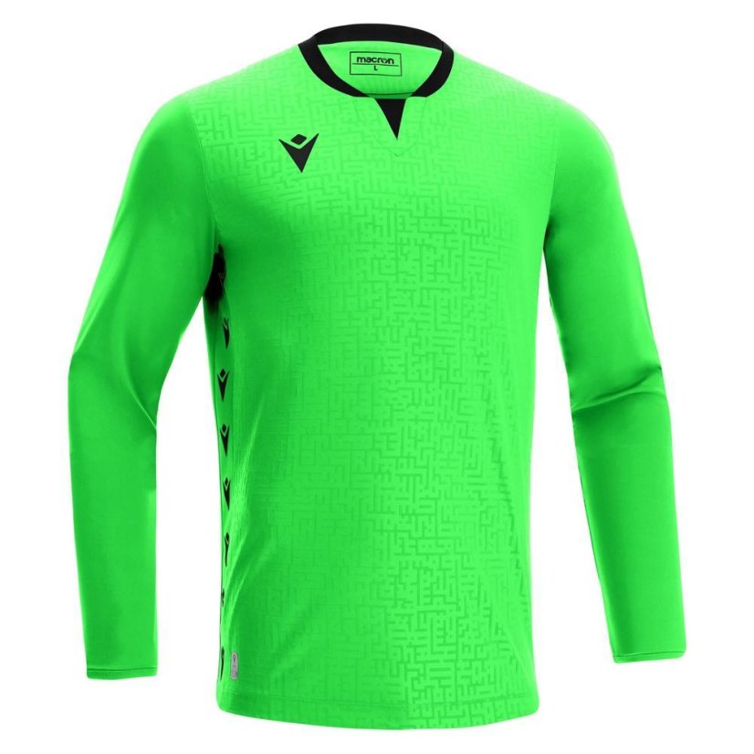 Dres Macron Cygnus Eco GK - Barva: Fialová, Velikost: M
