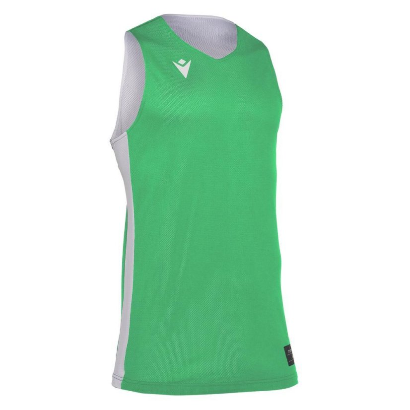 Sportovní dres bez rukávů Macron Propane Reversible - Barva: Černá/bílá, Velikost: 3XS