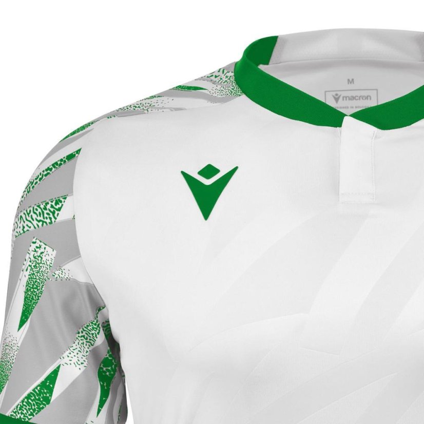 Dětský dres Macron Themis Eco - Barva: Tyrkysová, Velikost: XS