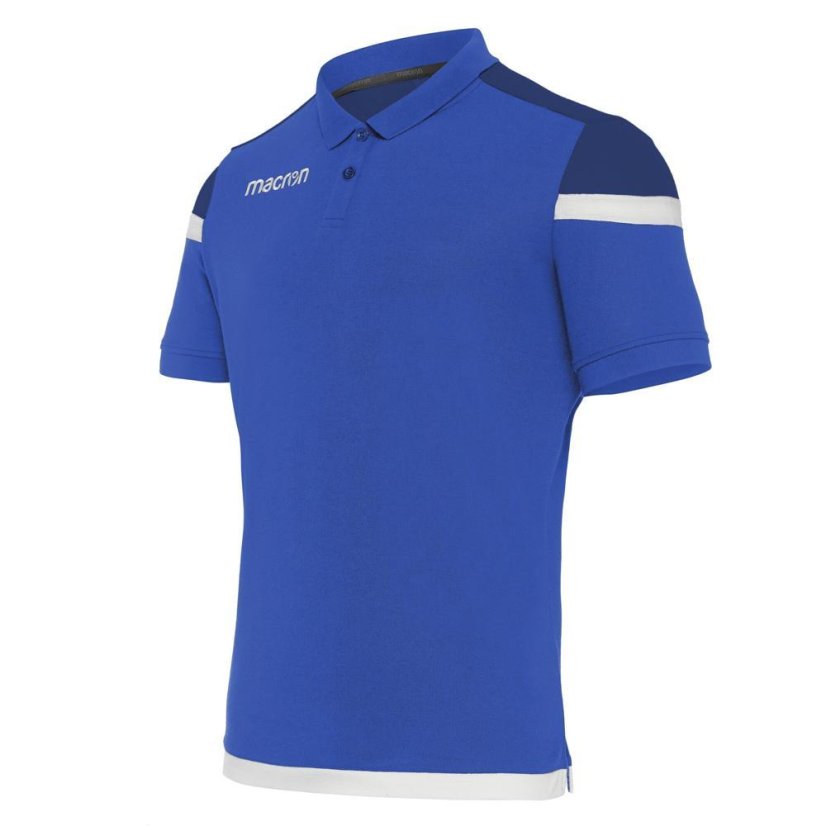 Sportovní polokošile Macron Shofar - Barva: Černá/červená, Velikost: 3XL
