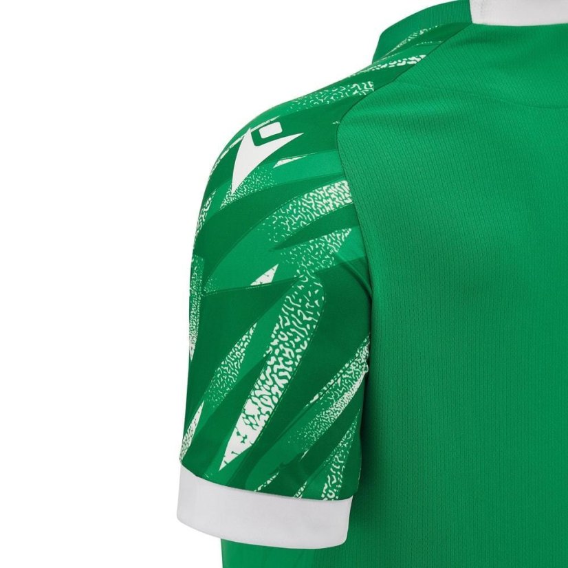 Dětský dres Macron Themis Eco - Barva: Tyrkysová, Velikost: XS