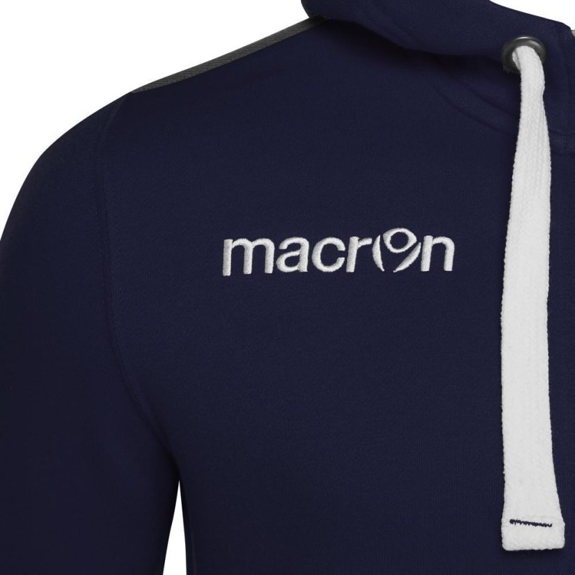 Mikina Macron Motown Felpa - Barva: Šedá, Velikost: 3XL