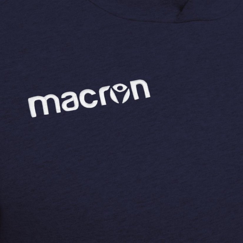 Mikina s kapucí Macron Banjo - Barva: Černá, Velikost: 3XS