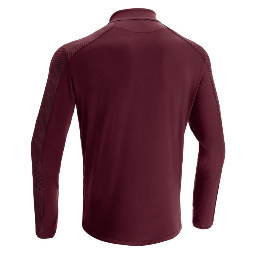 Triko Macron Naryn 1/4 ZIP - Barva: Lahvově zelená, Velikost: M