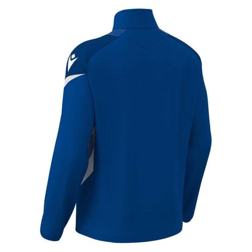 Sportovní top Macron Hollow 1/4 Zip - Barva: Černá/bílá, Velikost: L