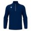 Triko Macron Havel 1/4 Zip - Barva: Červená, Velikost: 3XS