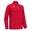 Triko Macron Havel 1/4 Zip - Barva: Červená, Velikost: 3XS