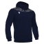 Sportovní mikina s kapucí Macron Ishtar 1/4 Zip - Farba: Čierna/biela, Veľkosť: 3XL